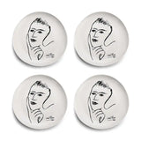 Distant Memory DINNER PLATE SET OF 4