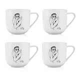 Flutter MUG SET OF 4