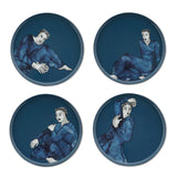 Indigo Blues DINNER PLATE SET OF 4