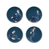 Indigo Blues SIDE PLATE SET OF 4
